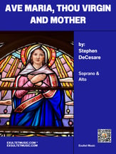 Ave Maria, Thou Virgin and Mother Vocal Solo & Collections sheet music cover